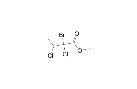 Methyl 2-bromo-2,3-dichlorobutanoate