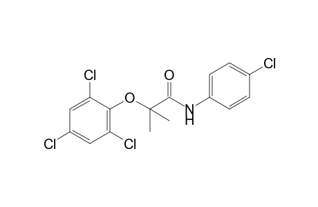 4'-chloro-2-methyl-2-(2,4,6-trichlorophenoxy)propionanilide