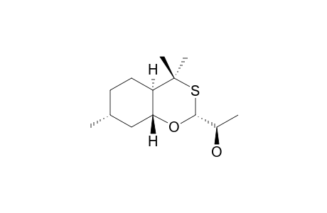 HEXAHYDRO-2-(L'-HYDROXYETHYL)-4,4,7-TRIMETHYL-4H-BENZOXATHIINE