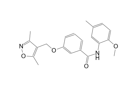 benzamide, 3-[(3,5-dimethyl-4-isoxazolyl)methoxy]-N-(2-methoxy-5-methylphenyl)-