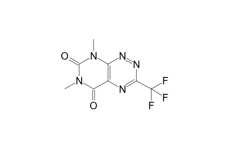 3-Trifluoromethyl-6,8-dimethyl-5,6,7,8-tetrahydropyrimido[5,4-e]-1,2,4-triazine-5,7-dione