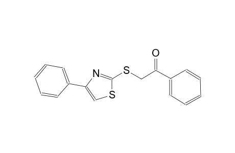 ethanone, 1-phenyl-2-[(4-phenyl-2-thiazolyl)thio]-