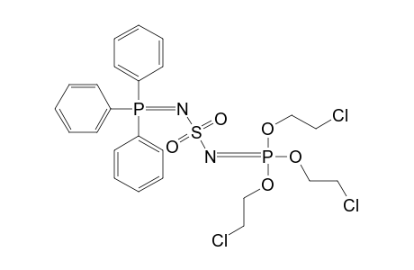 N-(triphenylphosphoranylidene)-N'-[tris(2-chloroethoxy)phosphoranylidene]sulfamide