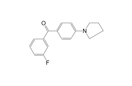 Methanone, (3-fluorophenyl)[4-(1-pyrrolidinyl)phenyl]-