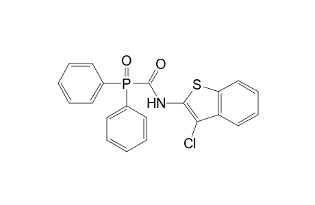 N-(3-chlorobenzo[b]thien-2-yl)-1-(diphenylphosphinyl)formamide