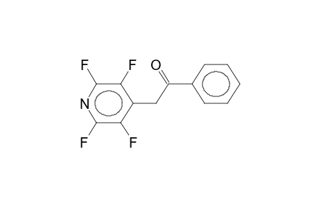 2-(4-TETRAFLUOROPYRIDYL)ACETOPHENONE
