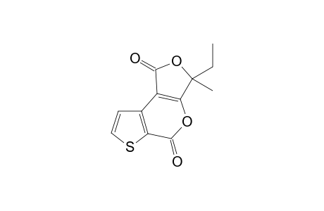 3-Ethyl-3-methyl-1H-furo[3,4-b]thieno[3,2-d]pyran-1,5(3H)-dione