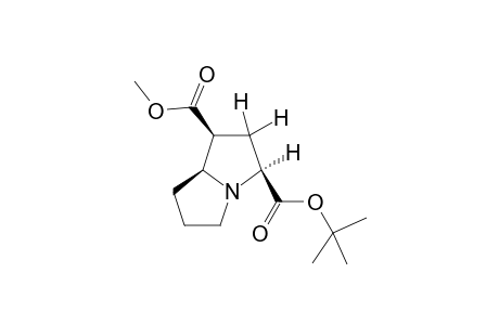 Methyl 3-tert-butoxycarbonylpyrrolizidine-1-carboxylate