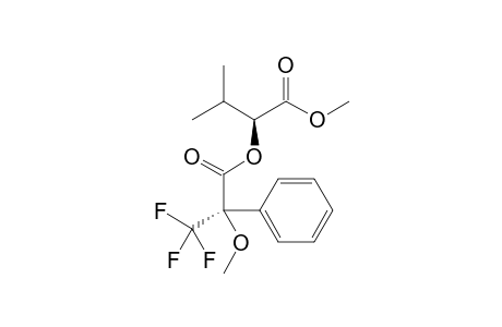 methyl (2S)-3-methyl-2-[(2R)-3,3,3-trifluoro-2-methoxy-2-phenyl-propanoyl]oxy-butanoate