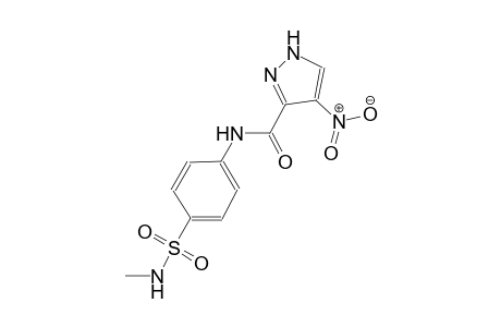 N-{4-[(methylamino)sulfonyl]phenyl}-4-nitro-1H-pyrazole-3-carboxamide