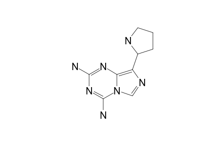 2,6-DIAMINO-9-(PYRROLIDINYL)-5,8-DIAZA-7,9-DICARBA-PURINE
