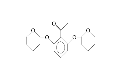 2',6'-Bis(tetrahydro-pyran-2-yl-oxy)-acetophenone