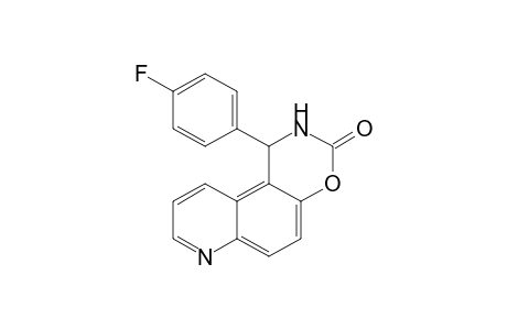 1,2-Dihydro-1-(4'-fluorophenyl)-(1,3)-oxazino[5,6-f]quinolin-3-one