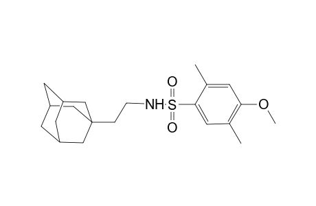 Benzenesulfonamide, N-(2-adamantan-1-ylethyl)-4-methoxy-2,5-dimethyl-
