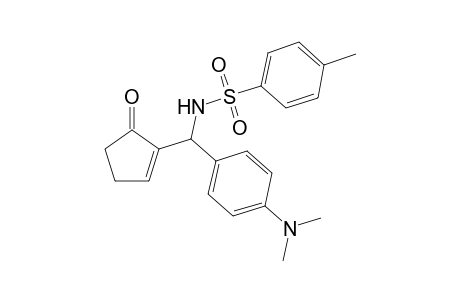N-{[4-Dimethylamino)phenyl](5-oxocyclopent-1-enyl)methyl}-4-methylbenzenesulfonamide