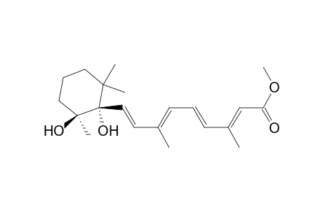 Retinoic acid, 5,6-dihydro-5,6-dihydroxy-, methyl ester, (5S,6S)-