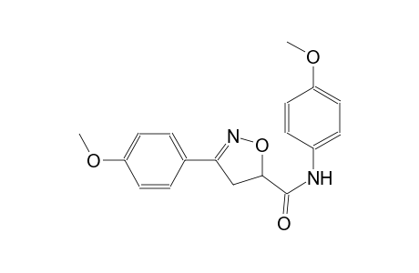 5-isoxazolecarboxamide, 4,5-dihydro-N,3-bis(4-methoxyphenyl)-