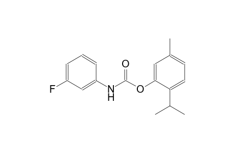 (3-Fluorophenyl)carbamic acid, 2-isopropyl-5-methylphenyl ester