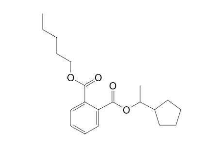 Phthalic acid, 1-cyclopentylethyl pentyl ester