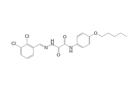 acetic acid, oxo[[4-(pentyloxy)phenyl]amino]-, 2-[(E)-(2,3-dichlorophenyl)methylidene]hydrazide