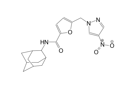 N-(2-adamantyl)-5-[(4-nitro-1H-pyrazol-1-yl)methyl]-2-furamide