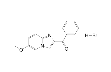 2-Benzoyl-6-methoxyimidazo[1,2-a]pyridine hydrobromide