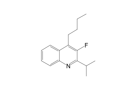 4-BUTYL-3-FLUORO-2-ISOPROPYLQUINOLINE