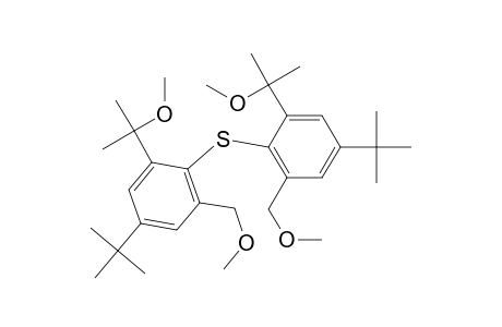 Bis[2-(1-methoxy-1-methylethyl)-4-(1,1-dimethylethyl)-6(methoxymethyl)phenyl]sulfide