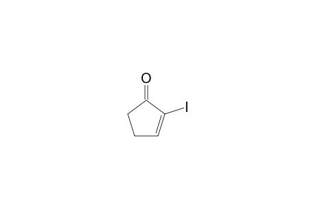 2-iodanylcyclopent-2-en-1-one