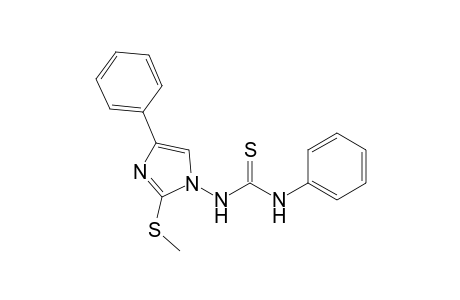 N-Phenyl-N'-(2-methylthio-4-phenylimidazol-1-yl)thiourea