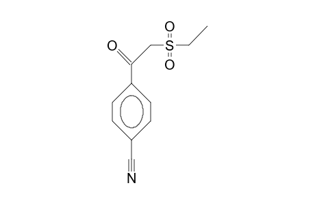 4'-Cyano-2-ethylsulfonyl-acetophenone