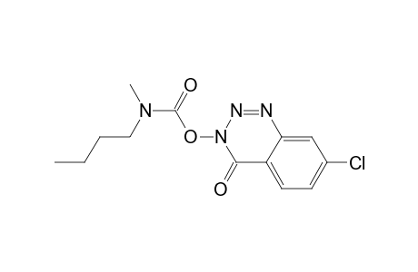 (7-chloro-4-oxo-1,2,3-benzotriazin-3(4H)-yl) methylbutylcarbamate