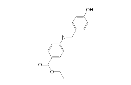 Benzoic acid, 4-(4-hydroxybenzylidenamino)-, ethyl ester