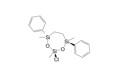2-CHLORO-2,4,7-TRIMETHYL-4,7-DIPHENYL-1,3-DIOXA-2,4,7-TRISILACYCLOHEPTANE