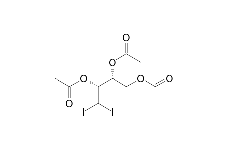 2,3-Di-O-acetyl-4-deoxy-1-O-formyl-4,4-diiodo-L-erythritol