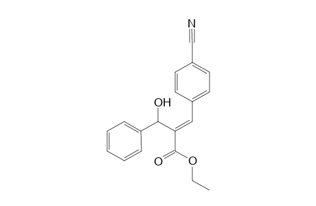 Ethyl (2E)-3-(4-cyanophenyl)-2-[hydroxy(phenyl)methyl]acrylate