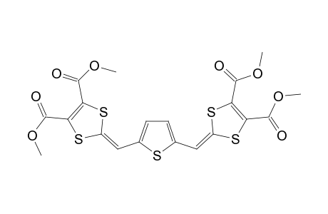 2,5-[Bis((4,5-di(methoxycarbonyl)-1,3-dithiaol-2-ylidene)methyl]thiophene