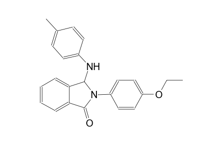 1H-isoindol-1-one, 2-(4-ethoxyphenyl)-2,3-dihydro-3-[(4-methylphenyl)amino]-