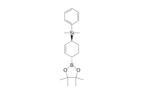 (1-R*,4-S*)-1-(DIMETHYLPHENYLSILYL)-4-(4,4,5,5-TETRAMETHYL-1,3,2-DIOXABOROLAN-2-YL)-2-CYCLOHEXENE