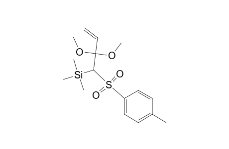 (E)-4-tosyl-4-(trimethylsilyl)butenone dimethyl ketal