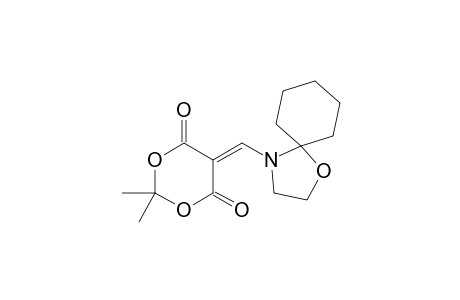 2,2-Dimethyl-5-(2,2-pentamethyleneoxazolidin-3-ylmethylene)-1,3-dioxane-4,6-dione