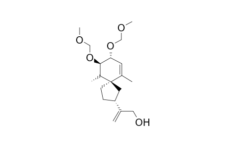 (2S,5R,8S,9S,10R)-2-(3-Hydroxypropen-2-yl)-8,9-bis(methoxymethoxy)-6,10-dimethyl-spiro[4.5]dec-6-ene