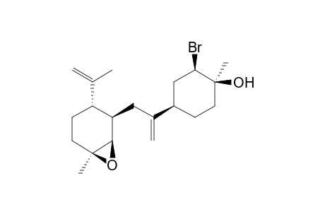 (1S,2R,4R)-2-bromanyl-1-methyl-4-[3-[(1R,2R,3S,6S)-6-methyl-3-prop-1-en-2-yl-7-oxabicyclo[4.1.0]heptan-2-yl]prop-1-en-2-yl]cyclohexan-1-ol