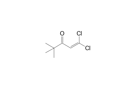 1,1-Dichloro-4,4-dimethyl-1-penten-3-one