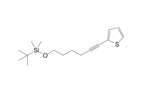 tert-Butyldimethylsilyl 6-(thien-2-yl)hexa-5-yn-1-yl ether