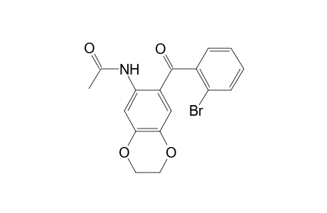 Acetamide, N-[7-(2-bromobenzoyl)-2,3-dihydrobenzo[1,4]dioxin-6-yl]-