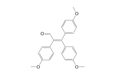 2,3,3-tris(4-methoxyphenyl)-2-propenal