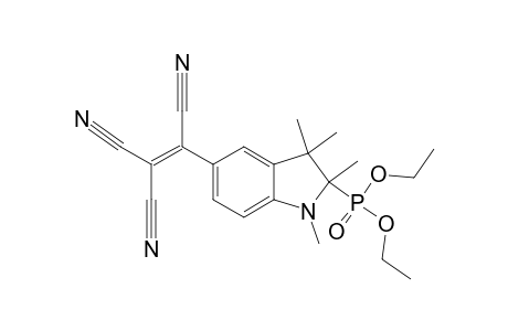 2-DIETHOXYPHOSPHONYL-5-TRICYANOVINYL-1,2,3,3-TETRAMETHYLINDOLINE