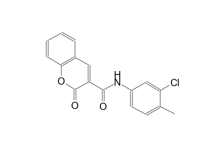 N-(3-chloro-4-methylphenyl)-2-oxo-2H-chromene-3-carboxamide