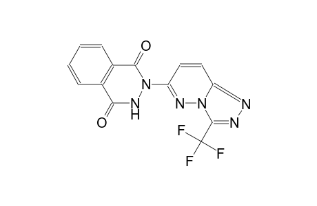 2-[3-(Trifluoromethyl)[1,2,4]triazolo[4,3-b]pyridazin-6-yl]-2,3-dihydro-1,4-phthalazinedione